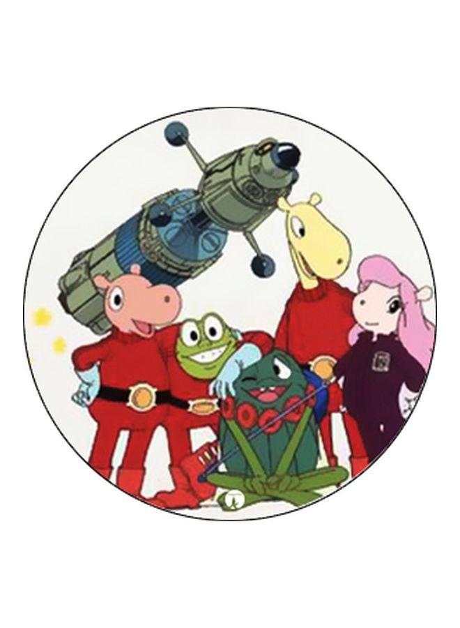 بي بي حامل هاتف على شكل مقبض أصابع منبثق بطبعة رسومات كرتونية متعدد الألوان - Image 2