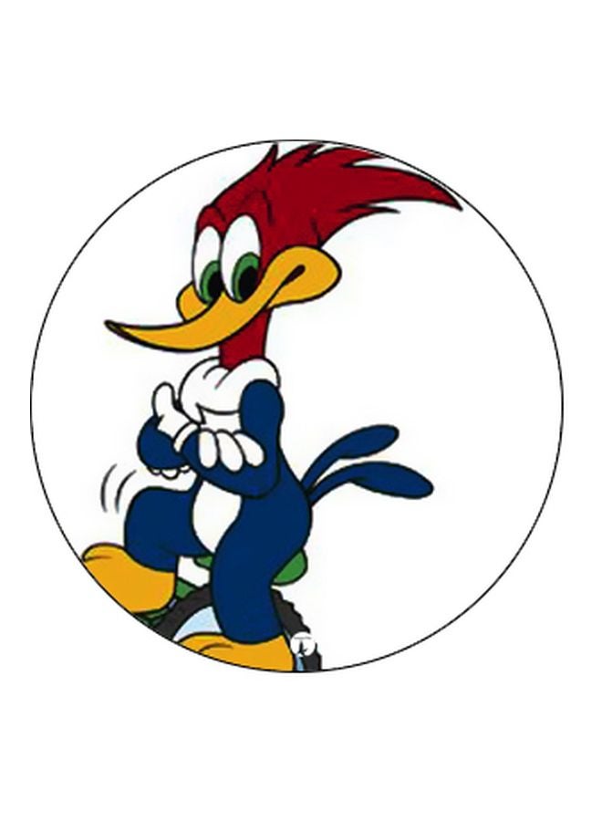 BP Cartoon Printed Pop Socket Phone Holder White/Blue/Red - Image 2