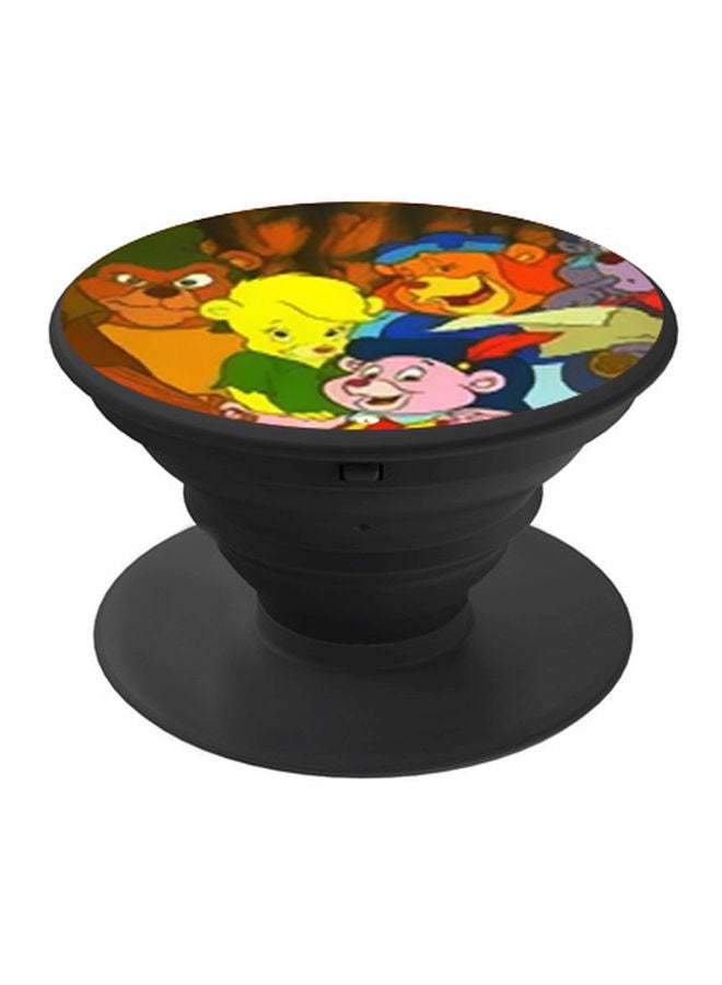 BP Cartoon Animals Printed Pop Socket Phone Holder Multicolour - Image 1