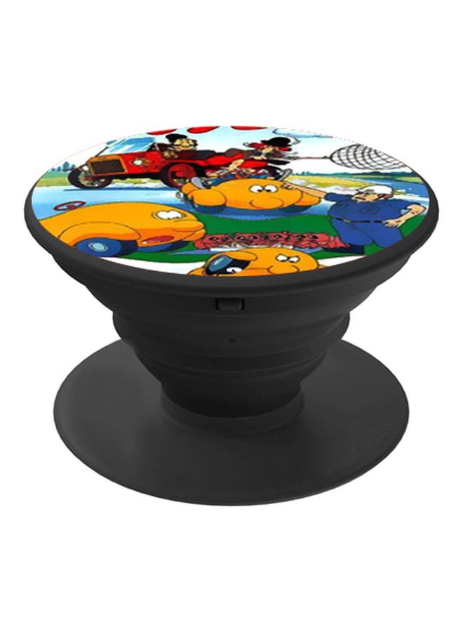 BP Cartoon Printed Pop Socket Phone Holder Multicolour - Image 1