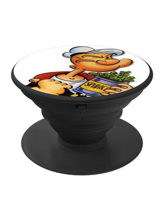 BP Popeye Printed Pop Socket Phone Holder White/Red/Beige - Image 1