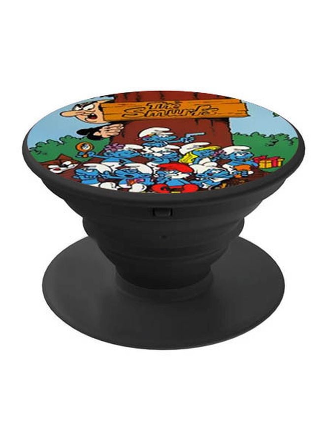 BP Cartoon Printed Pop Socket Phone Holder Multicolour - Image 1
