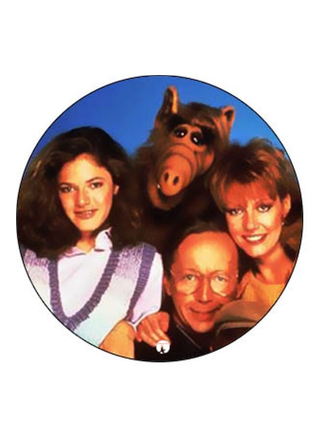 BP Family Printed Pop Socket Phone Holder Blue/Brown/Black - Image 2