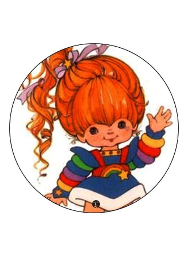 BP Cute Girl Printed Pop Socket Phone Holder White/Red/Blue - Image 2