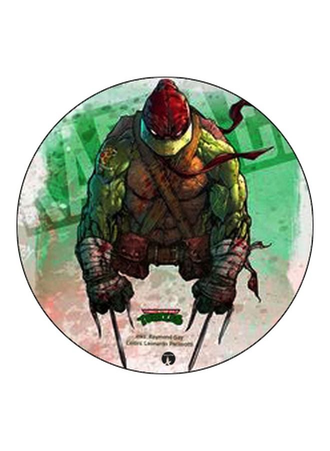 BP - Ninja Turtle Printed Pop Socket Phone Holder Green/Brown/Red - Image 1