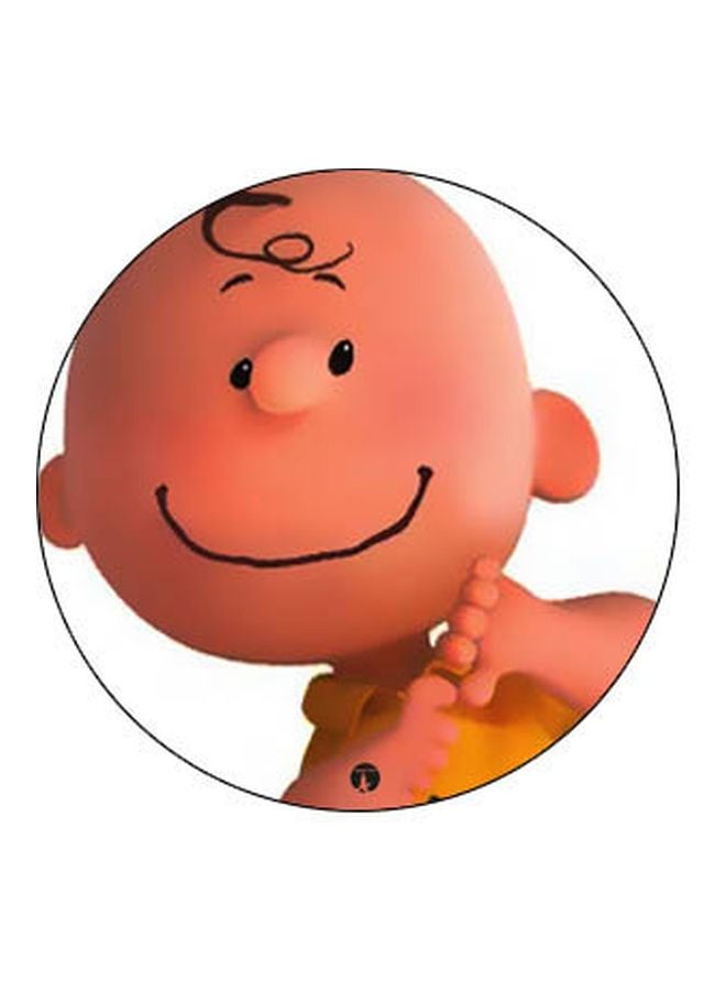 BP Cartoon Printed Pop Socket Phone Holder Beige/Yellow/White - Image 2