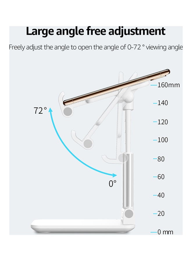 حامل للهواتف المحمولة قابل للطي أسود - Image 4
