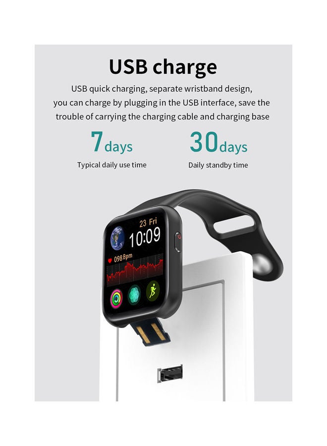 Bluetooth Smart Watch Black - Image 2