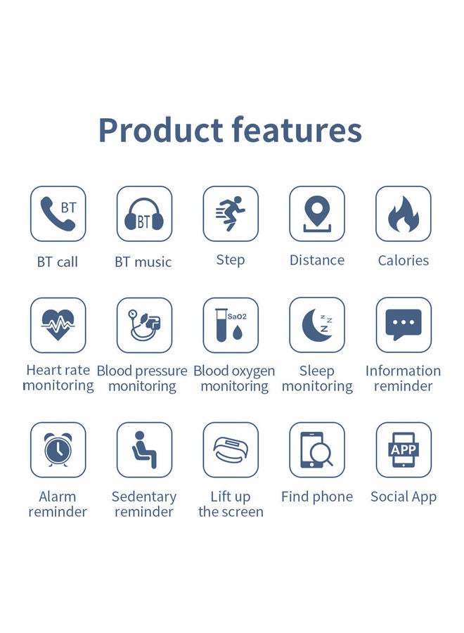 Bluetooth Smart Watch Black - Image 5