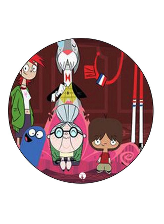 BP Cartoon Printed Pop Socket Phone Holder Pink/Brown/Blue - Image 2