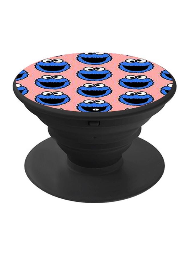 BP Cartoon Printed Pop Socket Phone Holder Pink/Blue/Black - Image 1