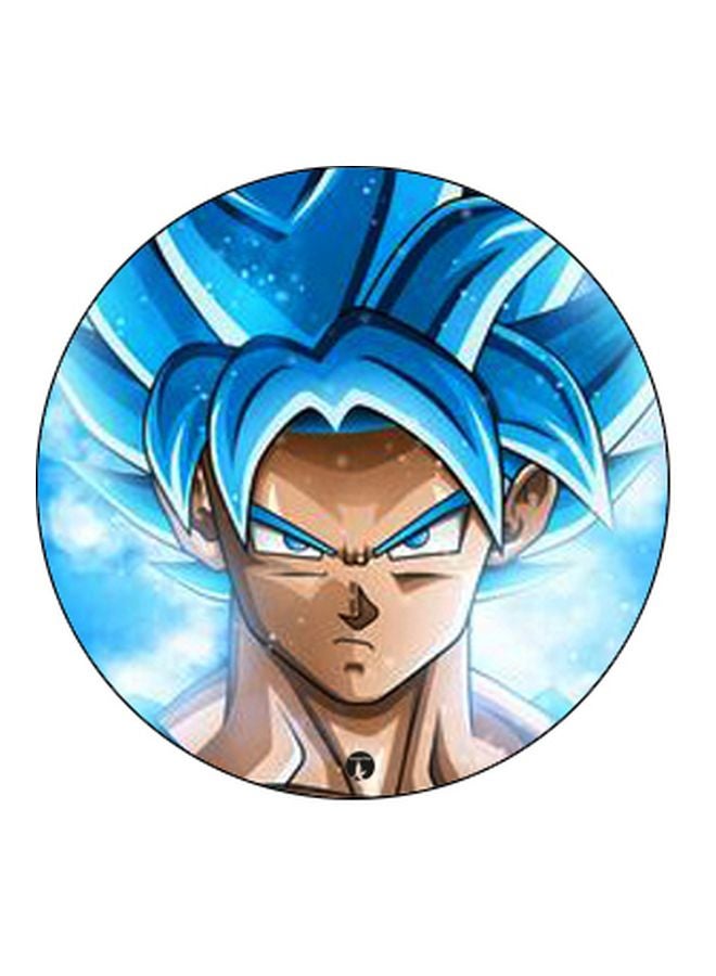 BP Cartoon Printed Pop Socket Phone Holder Blue/Beige/Black - Image 2