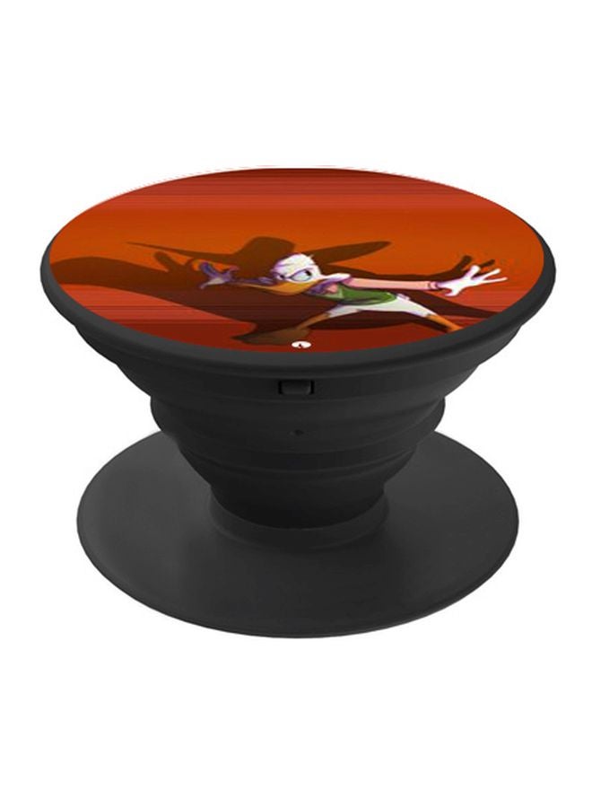 BP Cartoon Printed Pop Socket Phone Holder Orange/White/Green - Image 1