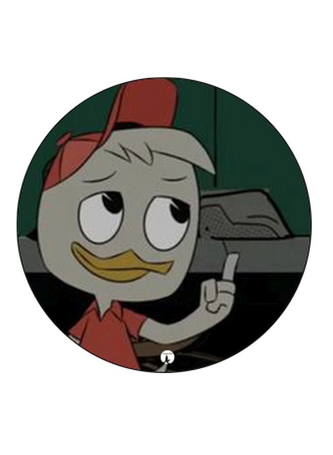 بي بي حامل هاتف على شكل مقبض أصابع منبثق بطبعة رسومات كرتونية أخضر / رمادي / أسود - Image 2