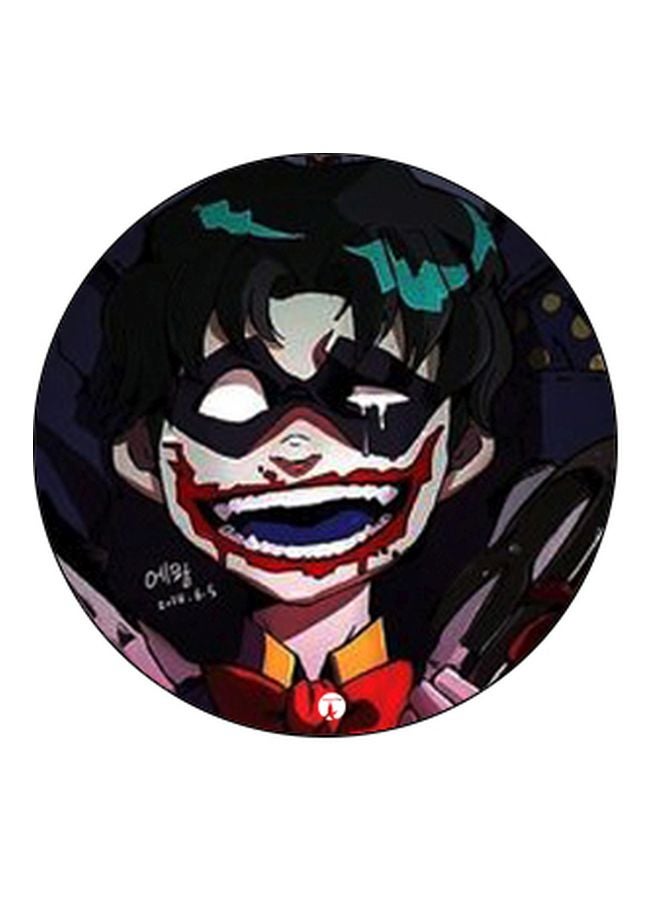 BP Cartoon Printed Pop Socket Phone Holder Red/Yellow/Black - Image 2