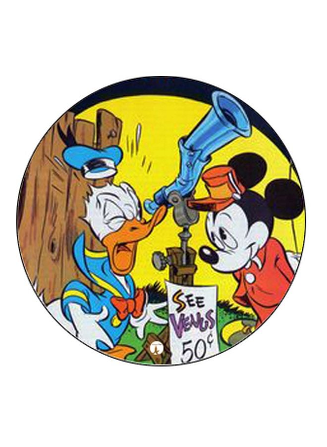 BP Mickey Mouse Printed Pop Socket Phone Holder Orange/Blue/Black - Image 2