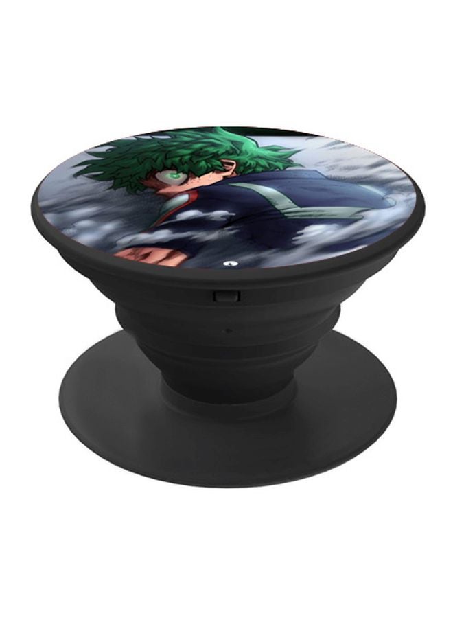 بي بي حامل هاتف منبثق مزين بطبعة أصفر / أزرق / أخضر - Image 1