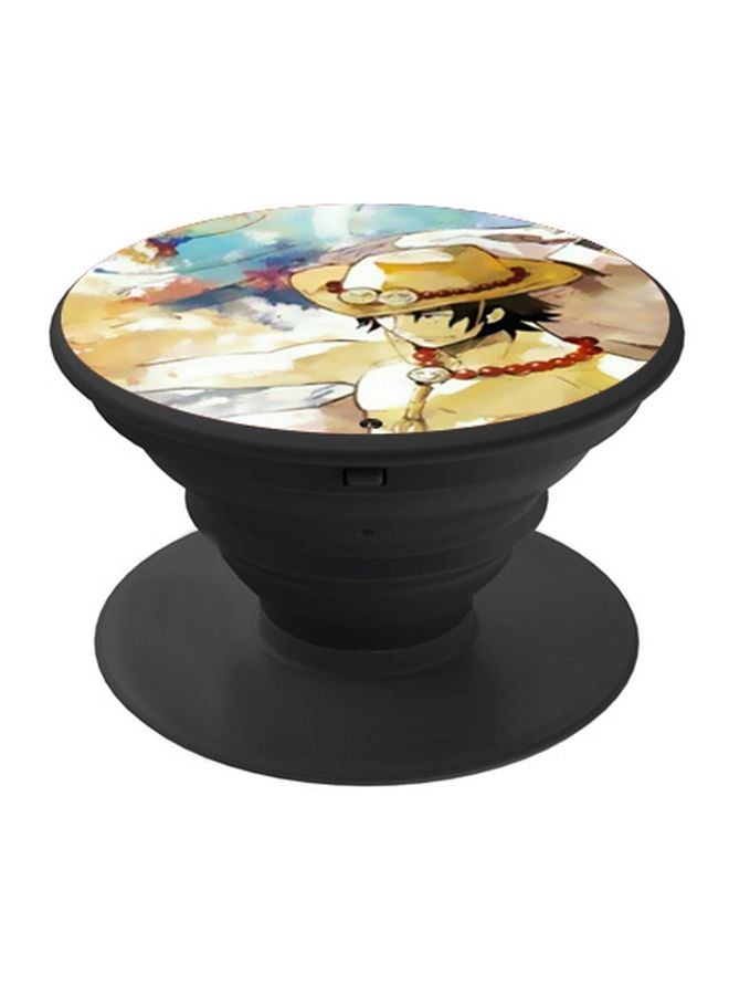 بي بي حامل هاتف منبثق مزين بطبعة متعدد الألوان - Image 1