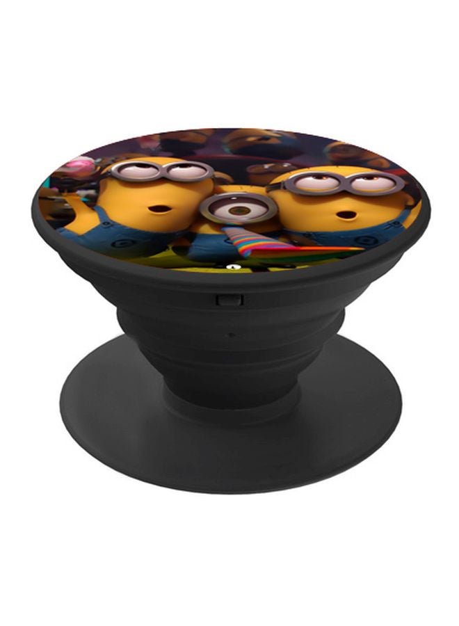 بي بي حامل هاتف منبثق مزين بطبعة متعدد الألوان - Image 1