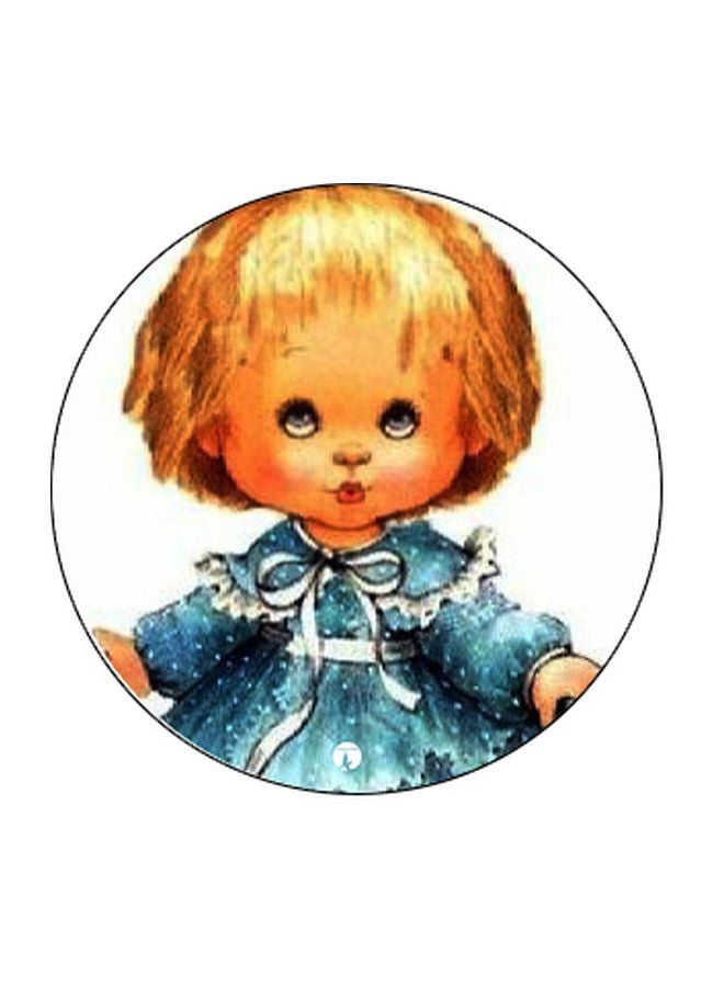 بي بي حامل هاتف بوب سوكيت بطبعة فتاة أسود/ أزرق/ بني - Image 2