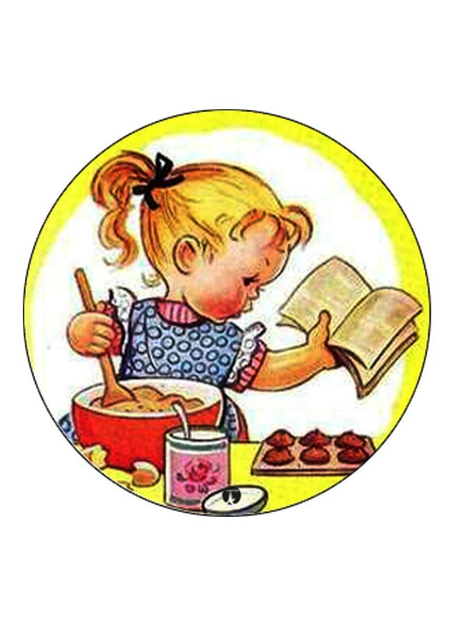 بي بي حامل هاتف بوب سوكيت بطبعة فتاة أسود/ أصفر/ أبيض - Image 2