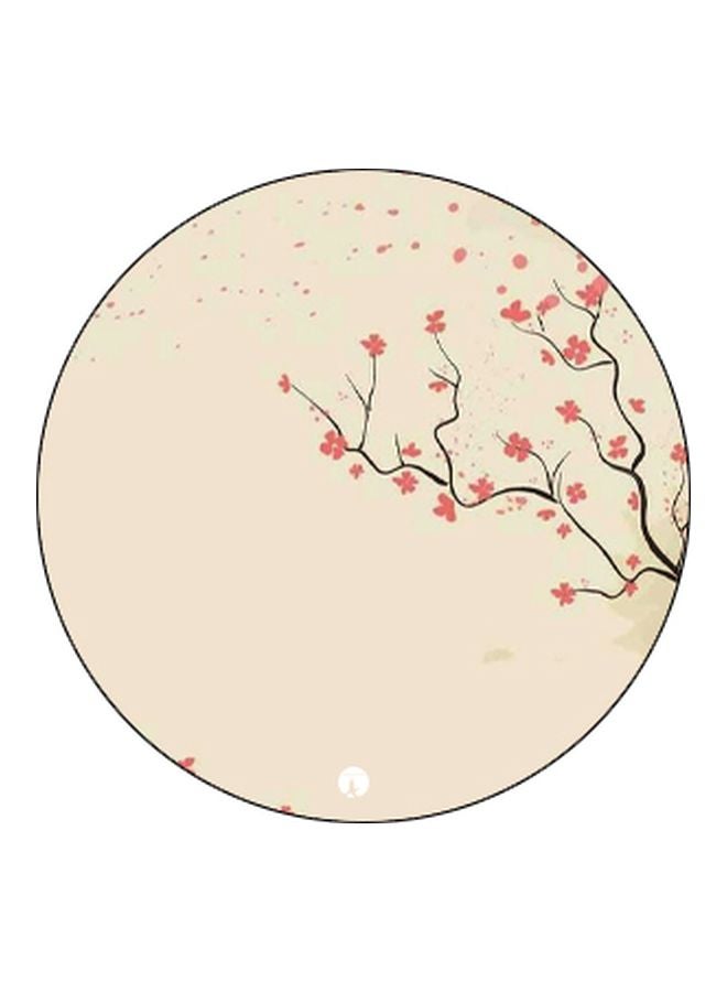 BP Floral Printed Pop Socket Phone Holder Beige/Pink/Black - Image 2