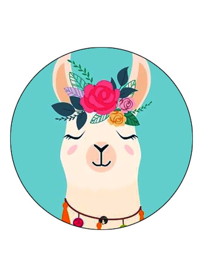 بي بي حامل هاتف بوب سوكيت بطبعة رسمة كرتونية على شكل حيوان أسود/ أخضر/ بيج - Image 2