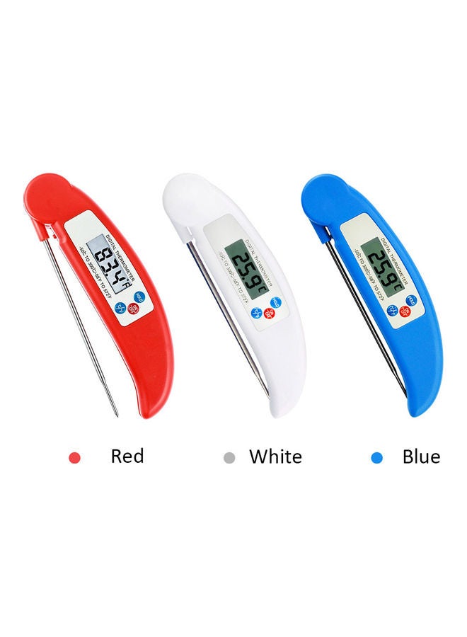 Oil Temperature Barbecue Food Thermometer Red 20x2.5x7.5cm  - Image 4