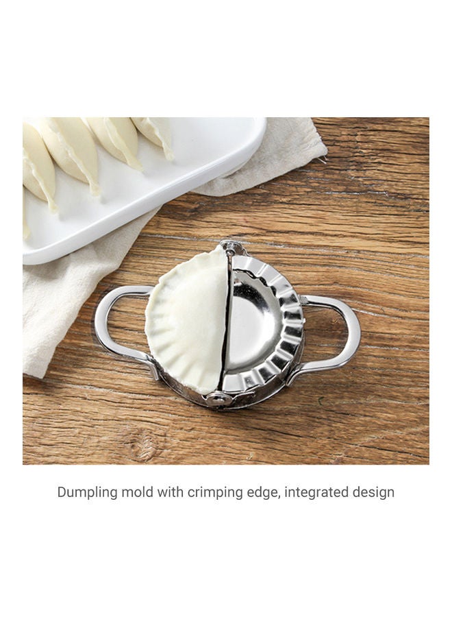 Stainless Steel Dumpling Maker Silver 9x5x7.5cm - Image 3