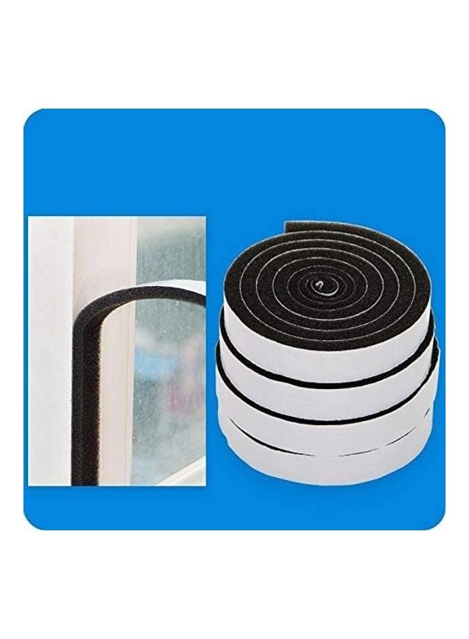 Generic - 4-Piece Self-Adhesive Seal Foam Tape Set White 8cm - Image 1