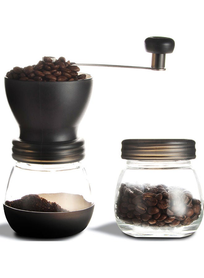 Hand Crank Coffee Grinder Black 19x9.5x19cm - Image 1