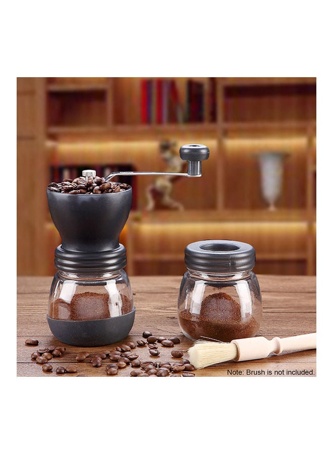 Hand Crank Coffee Grinder Black 19x9.5x19cm - Image 4