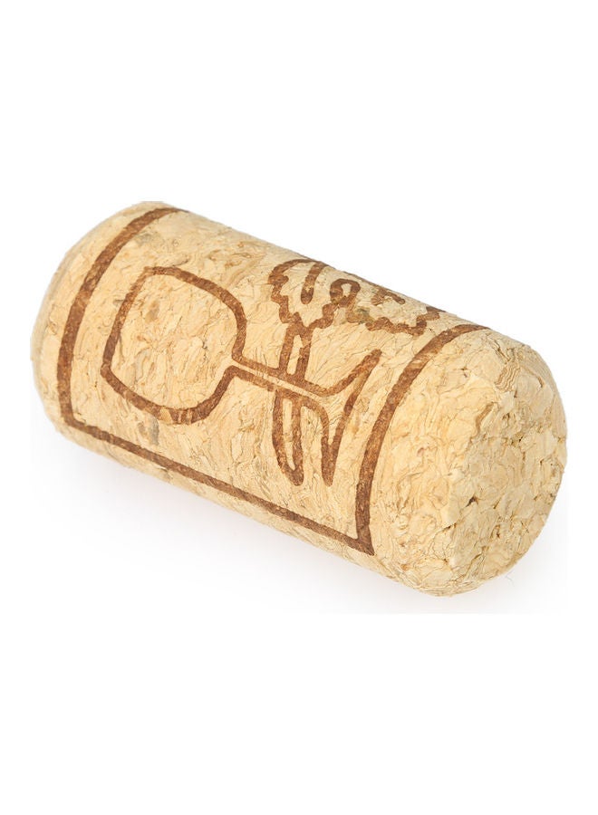 100-Piece Oak Wine Stoppers Set Beige 44x22cm  - Image 3