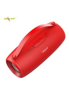 Zealot S34 Outdoor Portable Wireless Bluetooth Speaker Red  - Image 4