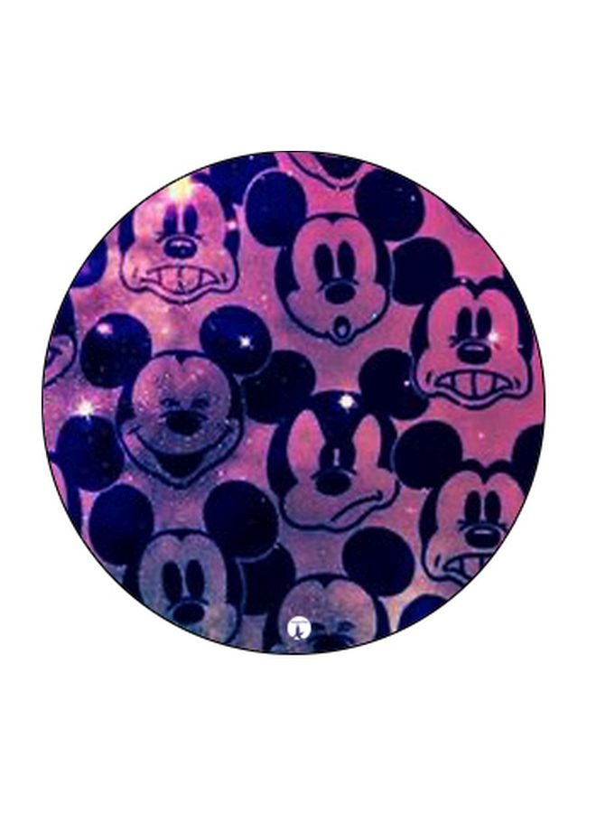 BP Mickey Mouse Printed Pop Socket Phone Holder Pink/Purple - Image 2