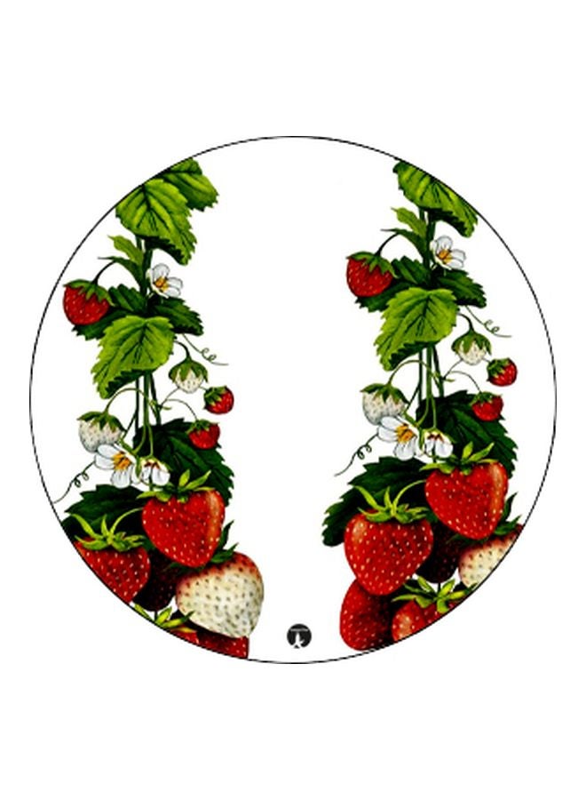 BP Strawberry Printed Pop Socket Phone Holder Red/Green/Black - Image 2