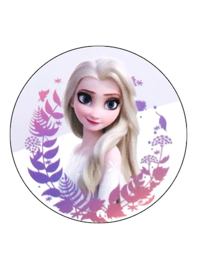 بي بي حامل هاتف على شكل مقبض أصابع منبثق بطبعة رسومات كرتونية الأرجواني/ الوردي/ الأسود - Image 2