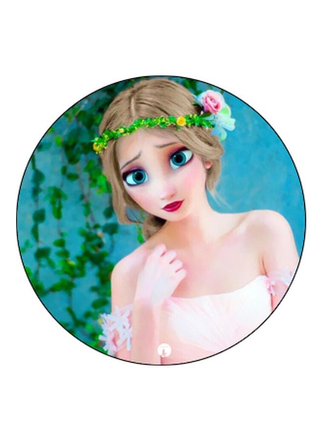 BP Cartoon Printed Pop Socket Phone Holder Blue/Beige/Black - Image 2