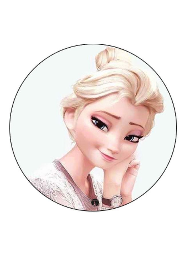 BP Cartoon Printed Pop Socket Phone Holder White/Beige/Black - Image 2