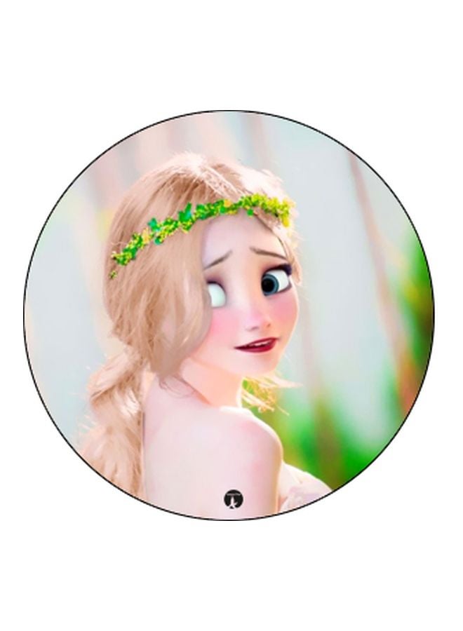 بي بي حامل هاتف على شكل مقبض أصابع منبثق بطبعة رسومات كرتونية بيج/ أخضر/ أسود - Image 2