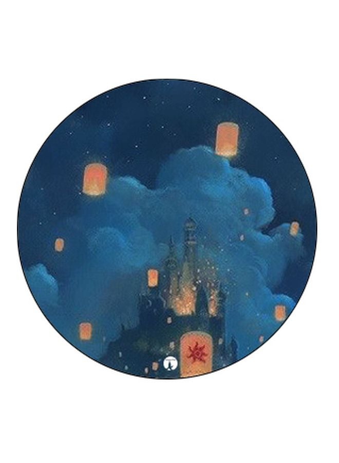 BP Sky Lantern Printed Pop Socket Phone Holder Blue/Yellow/Black - Image 2