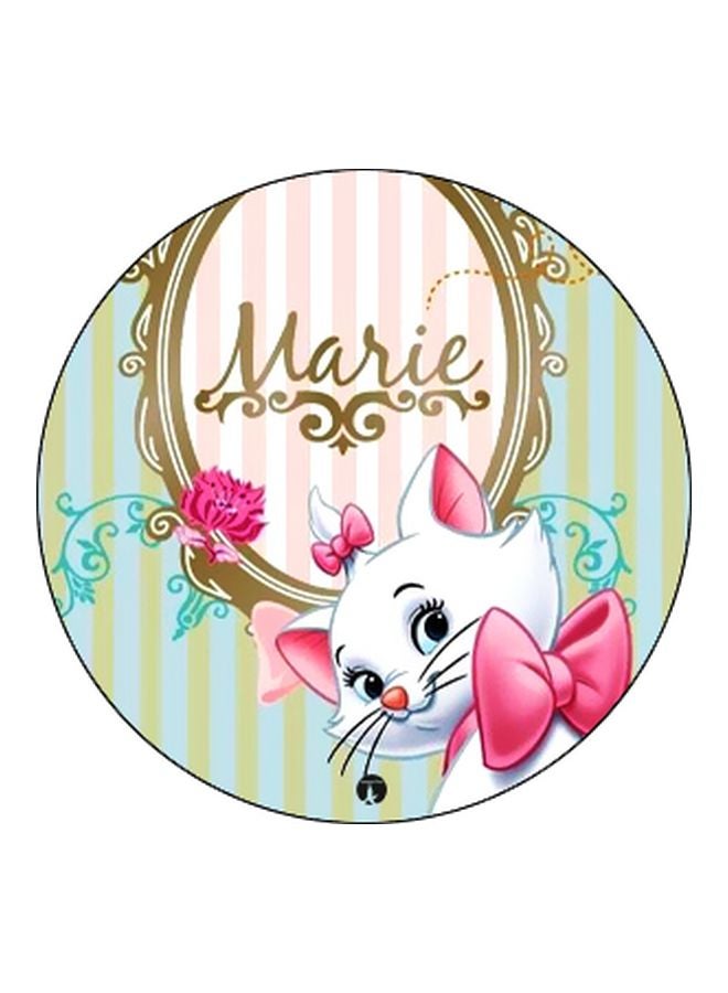 BP Marie Cat Printed Pop Socket Phone Holder Green/Pink/Black - Image 2