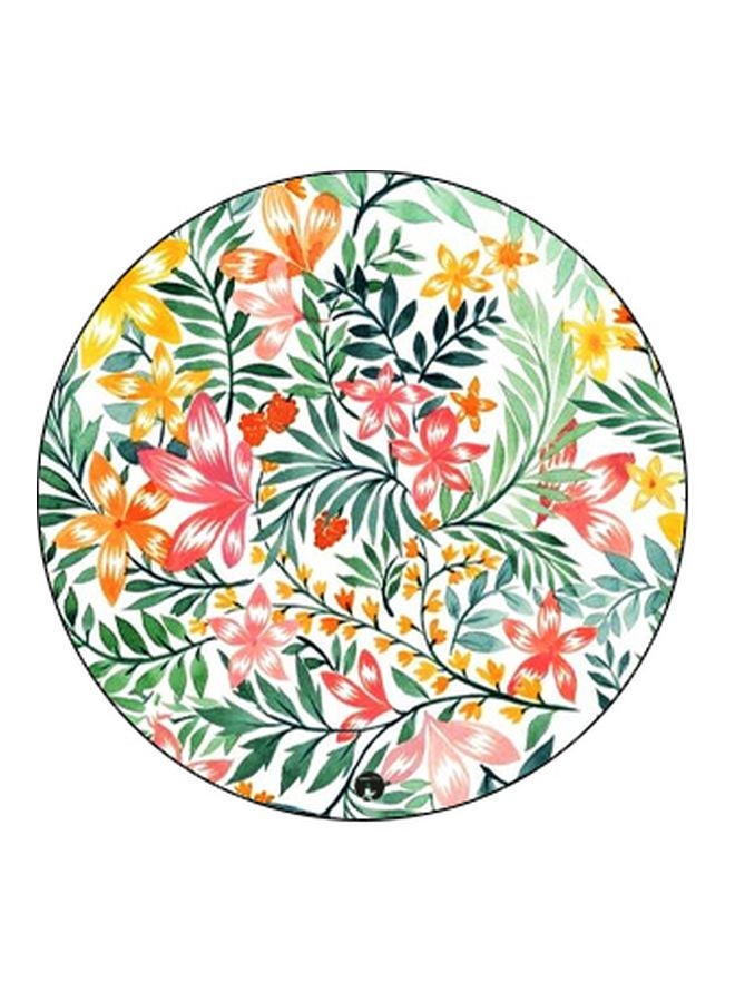 BP Floral Printed Pop Socket Phone Holder Green/Pink/Black - Image 2