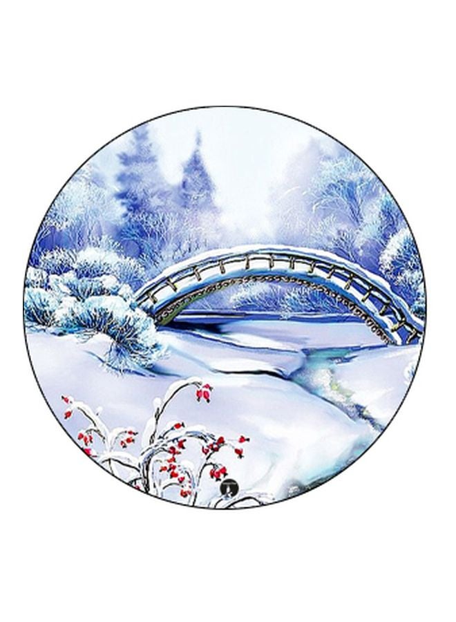 BP Snow Printed Pop Socket Phone Holder Blue/White/Black - Image 2