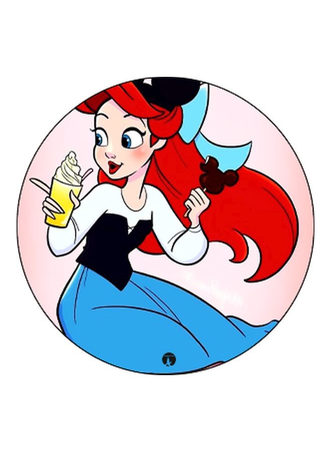 بي بي حامل هاتف على شكل مقبض أصابع منبثق بطبعة رسومات كرتونية أزرق/أحمر/أسود - Image 2