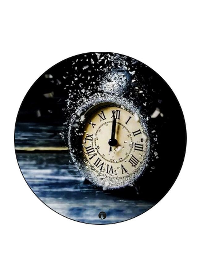 BP Clock Printed Pop Socket Phone Holder Blue/Beige/Black - Image 2