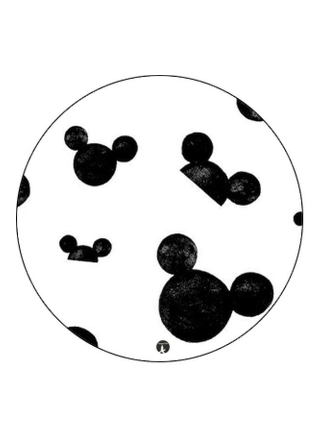 بي بي حامل هاتف بوب سوكيت بطبعة لميكي أسود/ أبيض - Image 2