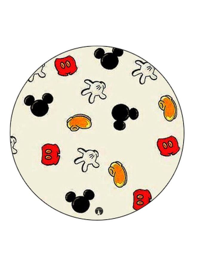 BP Mickey Printed Pop Socket Phone Holder Beige/Black/Red - Image 2