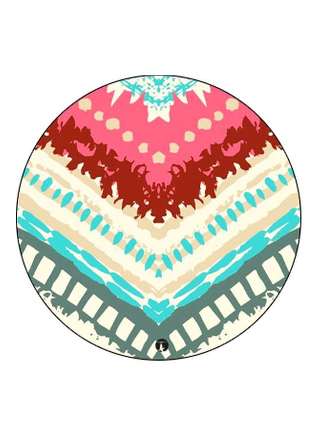 بي بي حامل هاتف منبثق مزين بطبعة وردي/ أخضر/ أوف وايت - Image 2