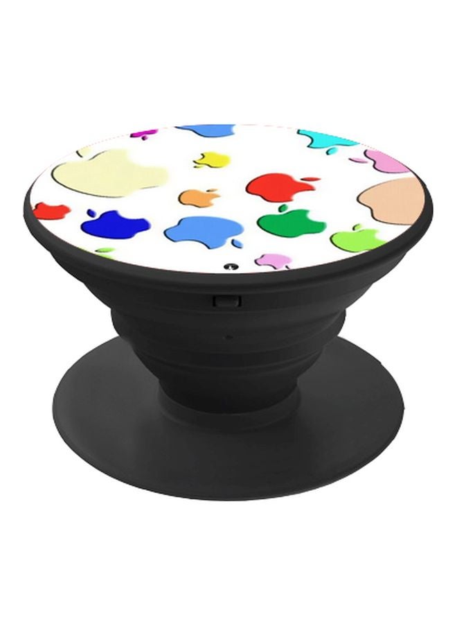 BP Apple Logo Printed Pop Socket Phone Holder Multicolour - Image 1
